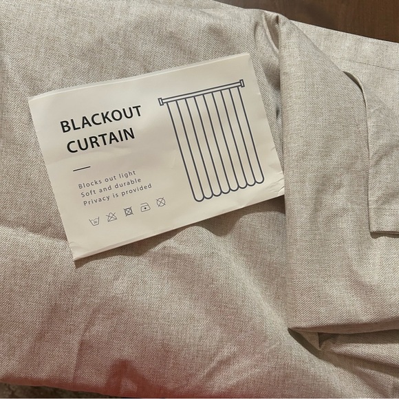 Large blackout curtain panel 100" X 96" NWT - Picture 2 of 3